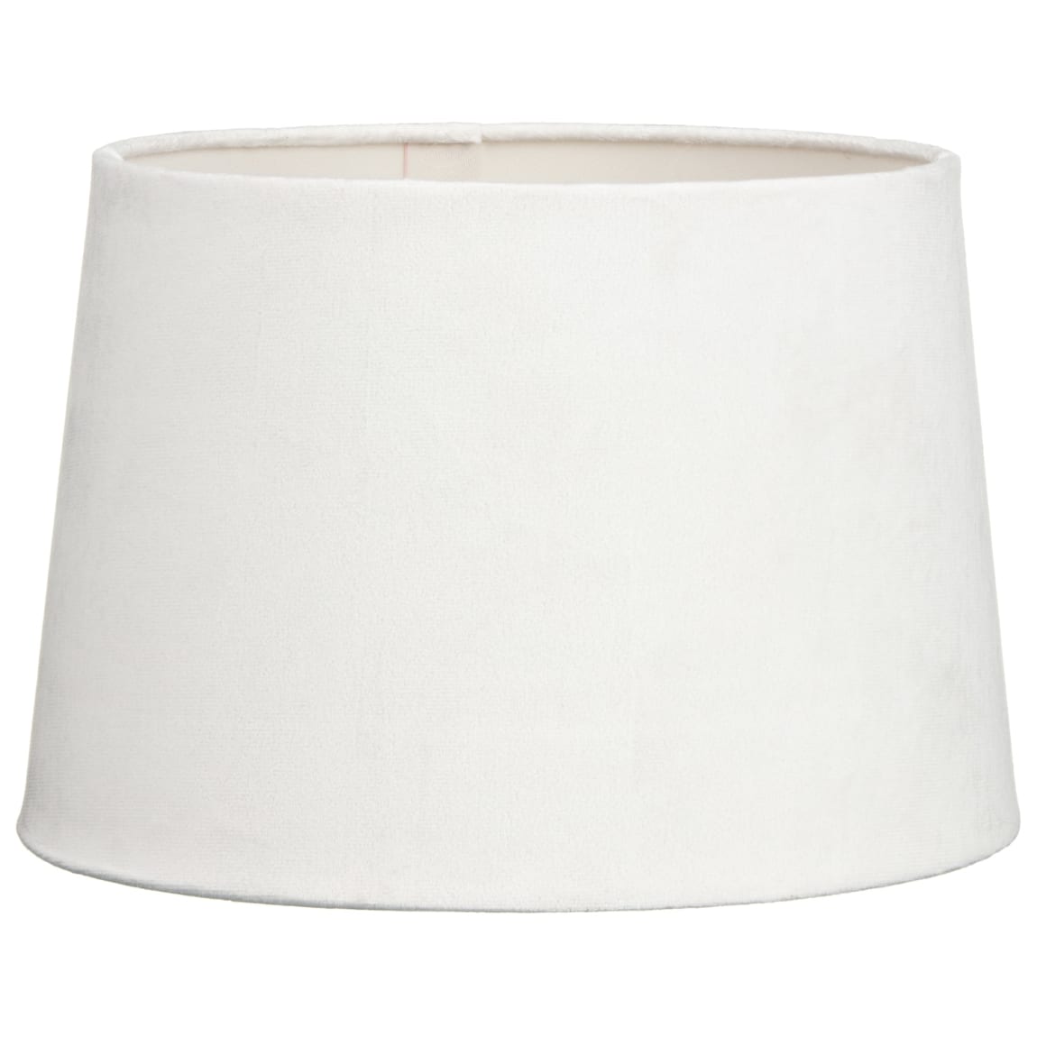 Velvet Effect Light Shade 11" - Cream