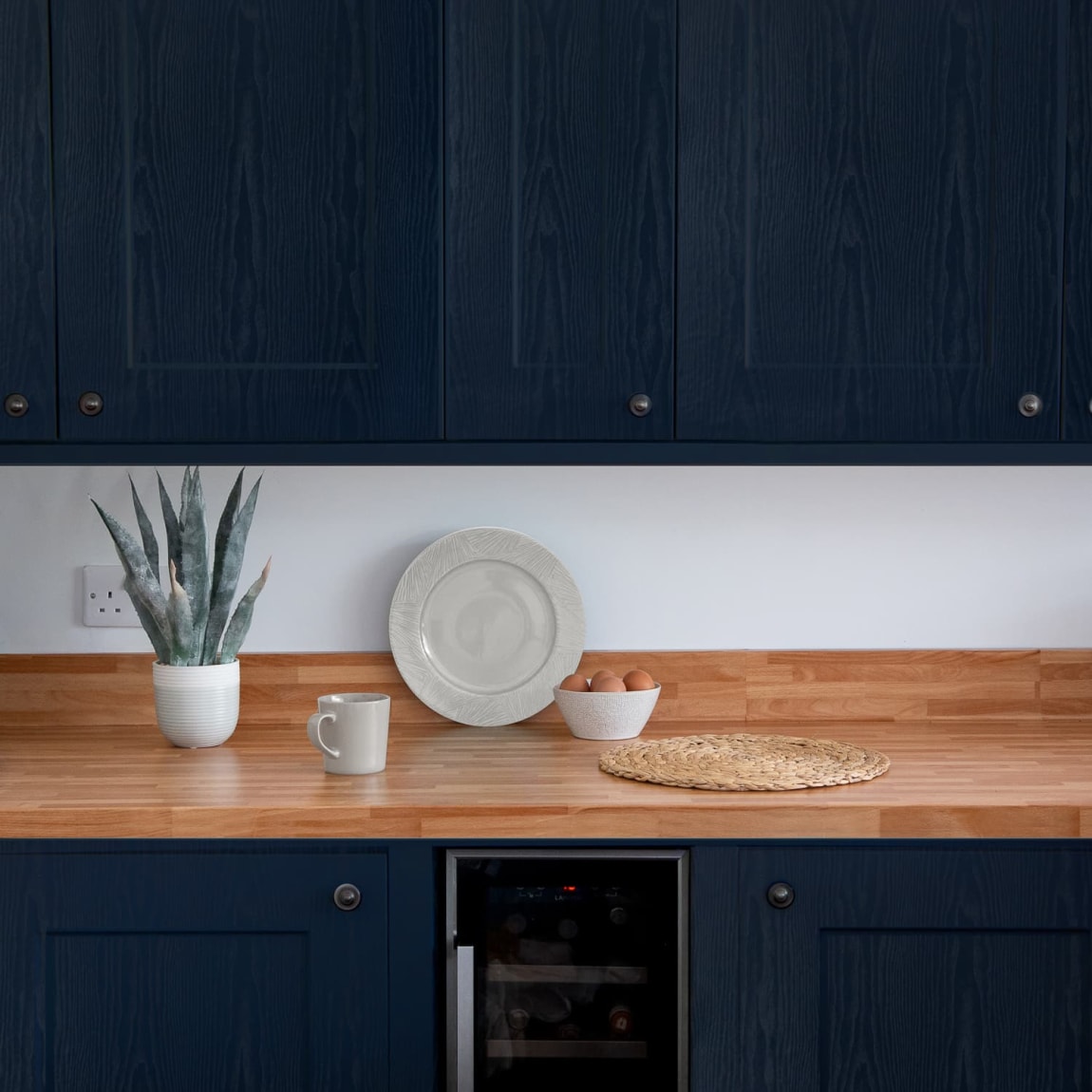 D-C-Fix Self Adhesive Film 67.5cm x 2m - Midnight Navy Wood