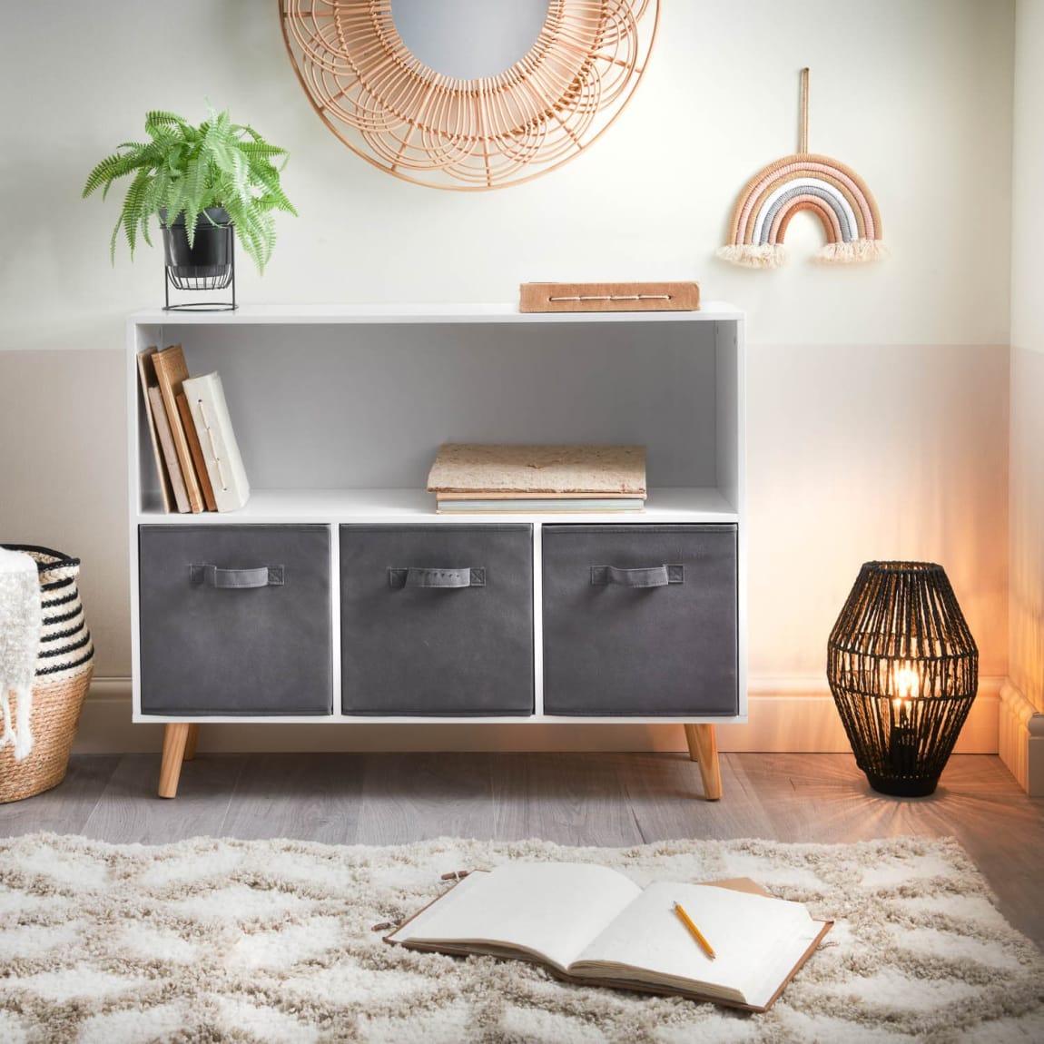 Alva 3 Cube Bookshelf