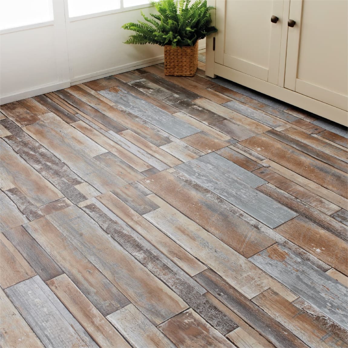 Kingmann Self Adhesive Rustic Wood Effect Vinyl Planks