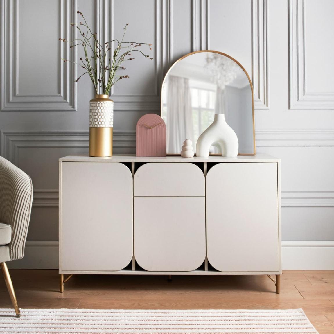 Mayfair 3 Door 2 Drawer Cabinet