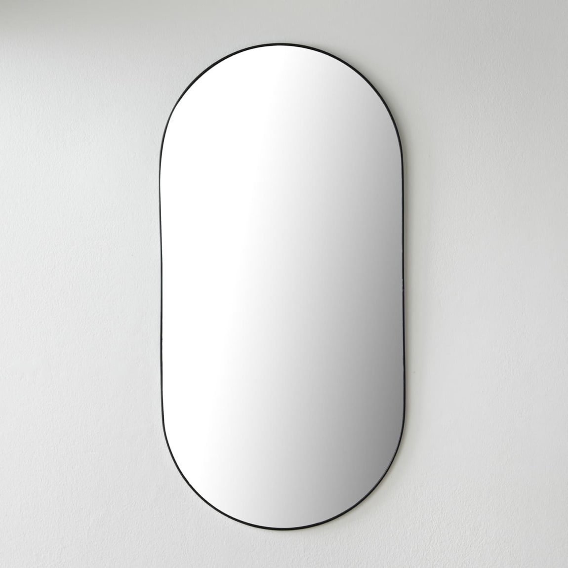Oval Metal Mirror