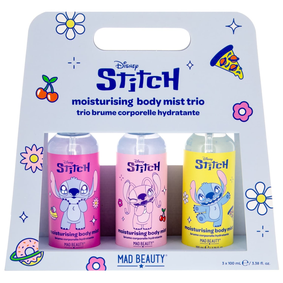 Stitch Moisturising Body Mist Trio 3 x 100ml