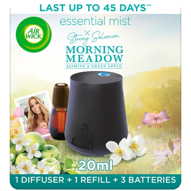 Air Wick X Stacey Solomon Essential Mist Diffuser - Morning Meadow