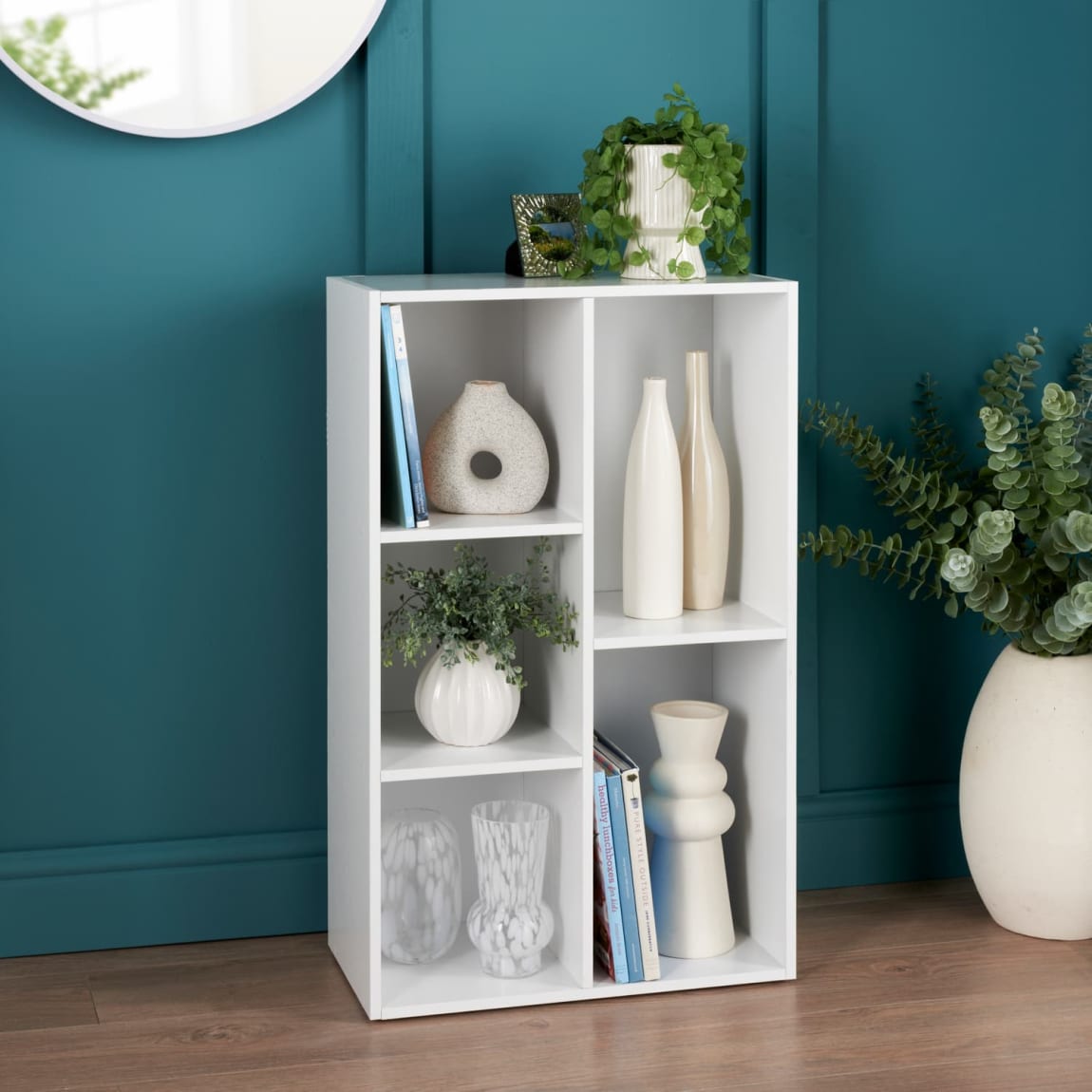 Simply 5 Shelf Unit - White