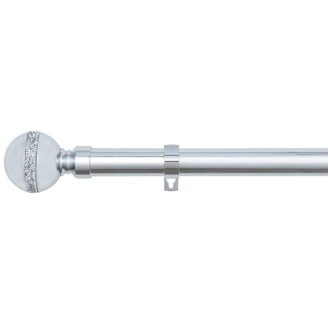 Shiny Diamante Curtain Pole 120 - 220cm