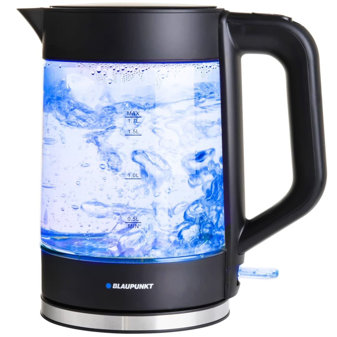 Blaupunkt Illuminating Glass Kettle - Black