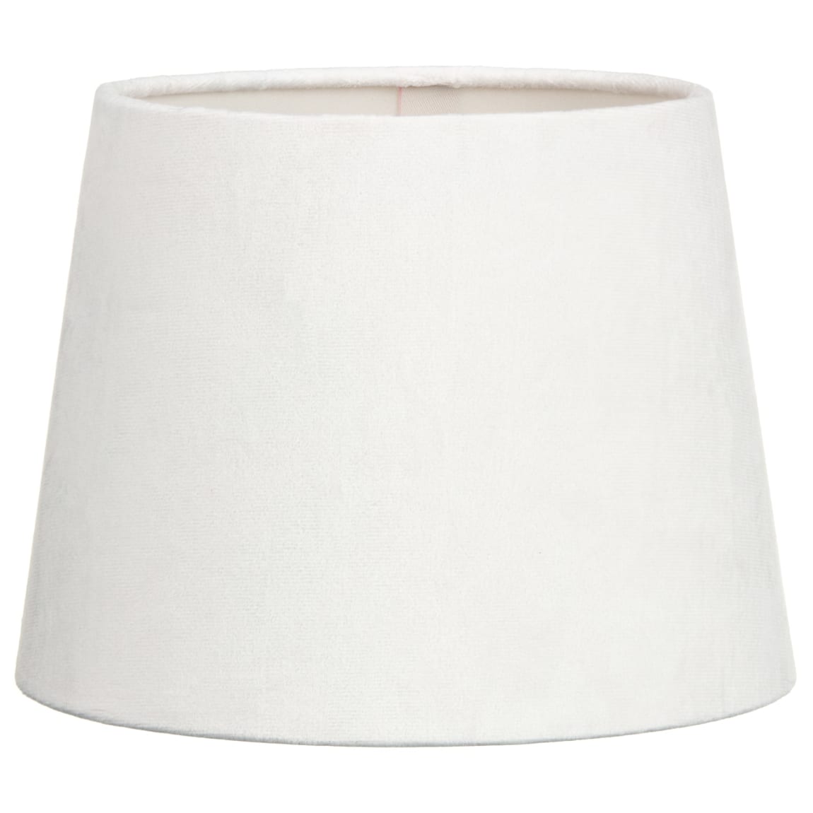 Velvet Effect Light Shade 9" - Cream