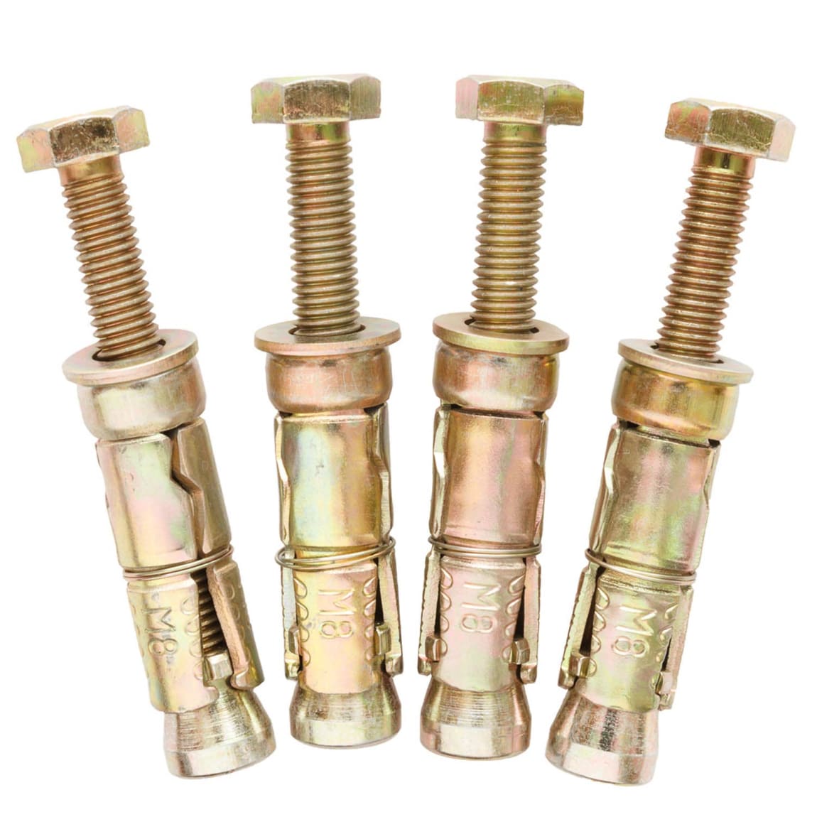 Anchor Bolts 8mm x 65mm 4pk