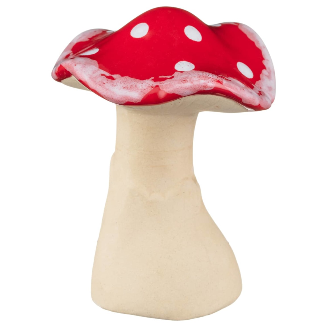 Ceramic Toadstool Ornament