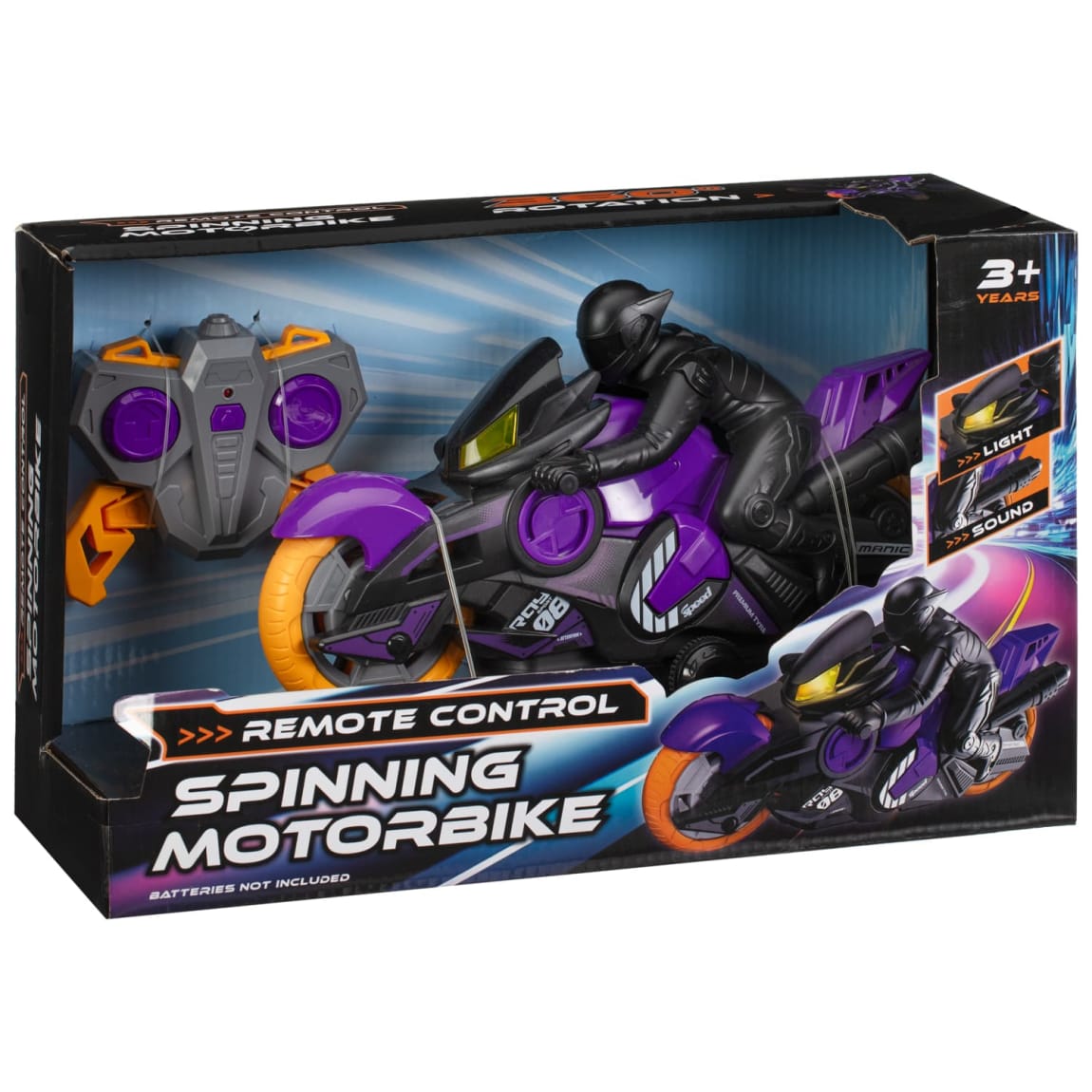 Remote Control Spinning Motorbike