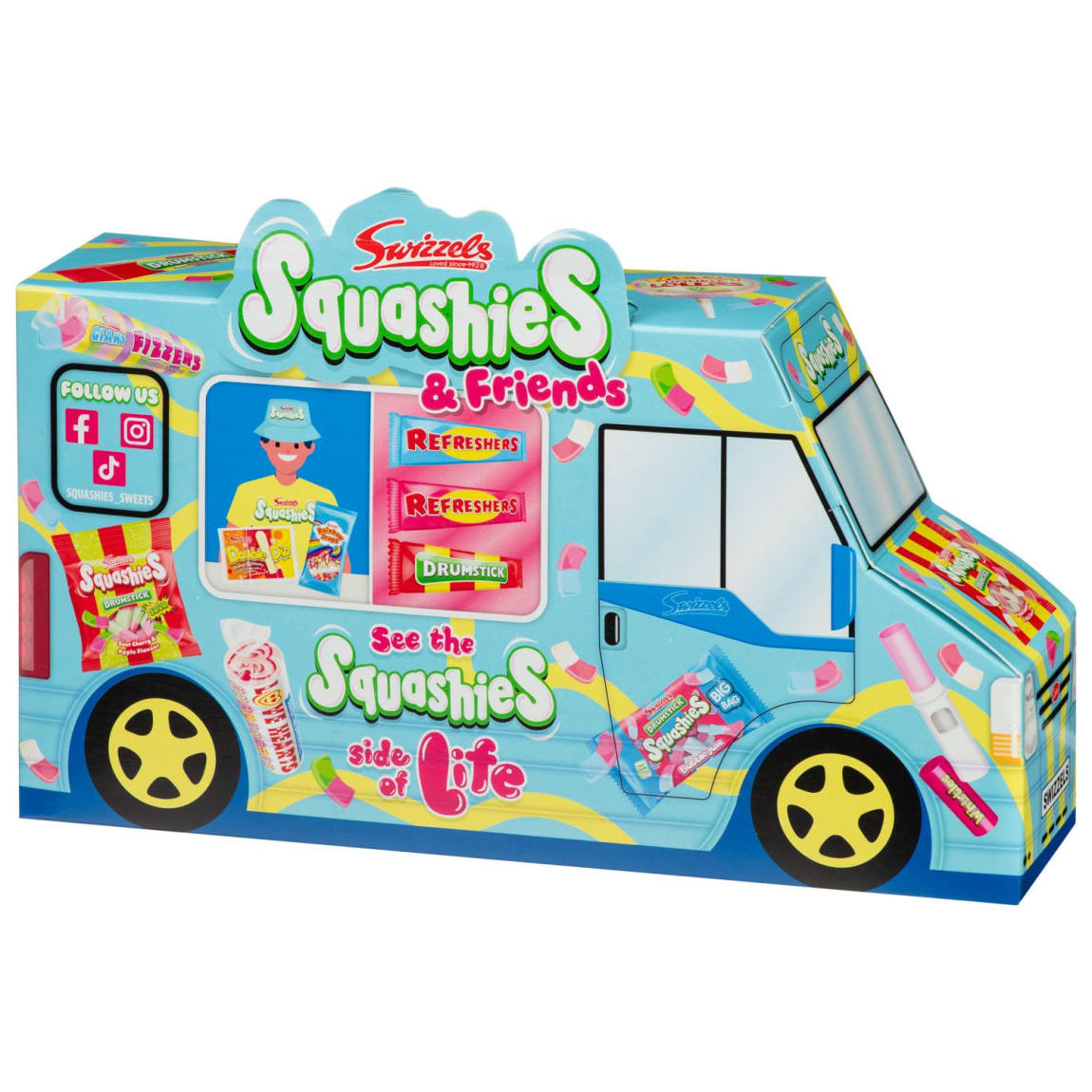 Swizzels Squashies & Friends Van 405g
