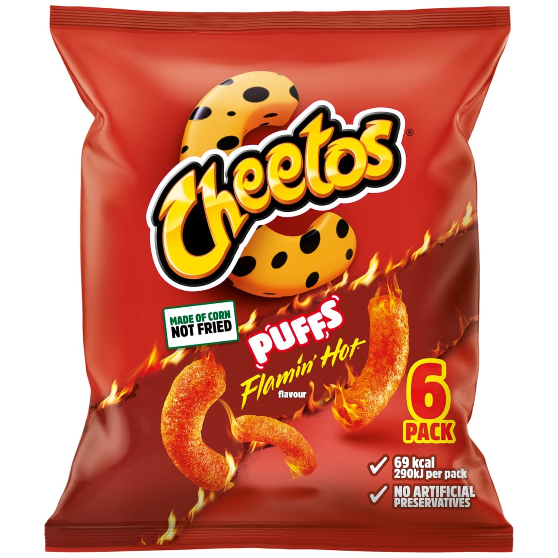Cheetos 6pk - Flamin' Hot
