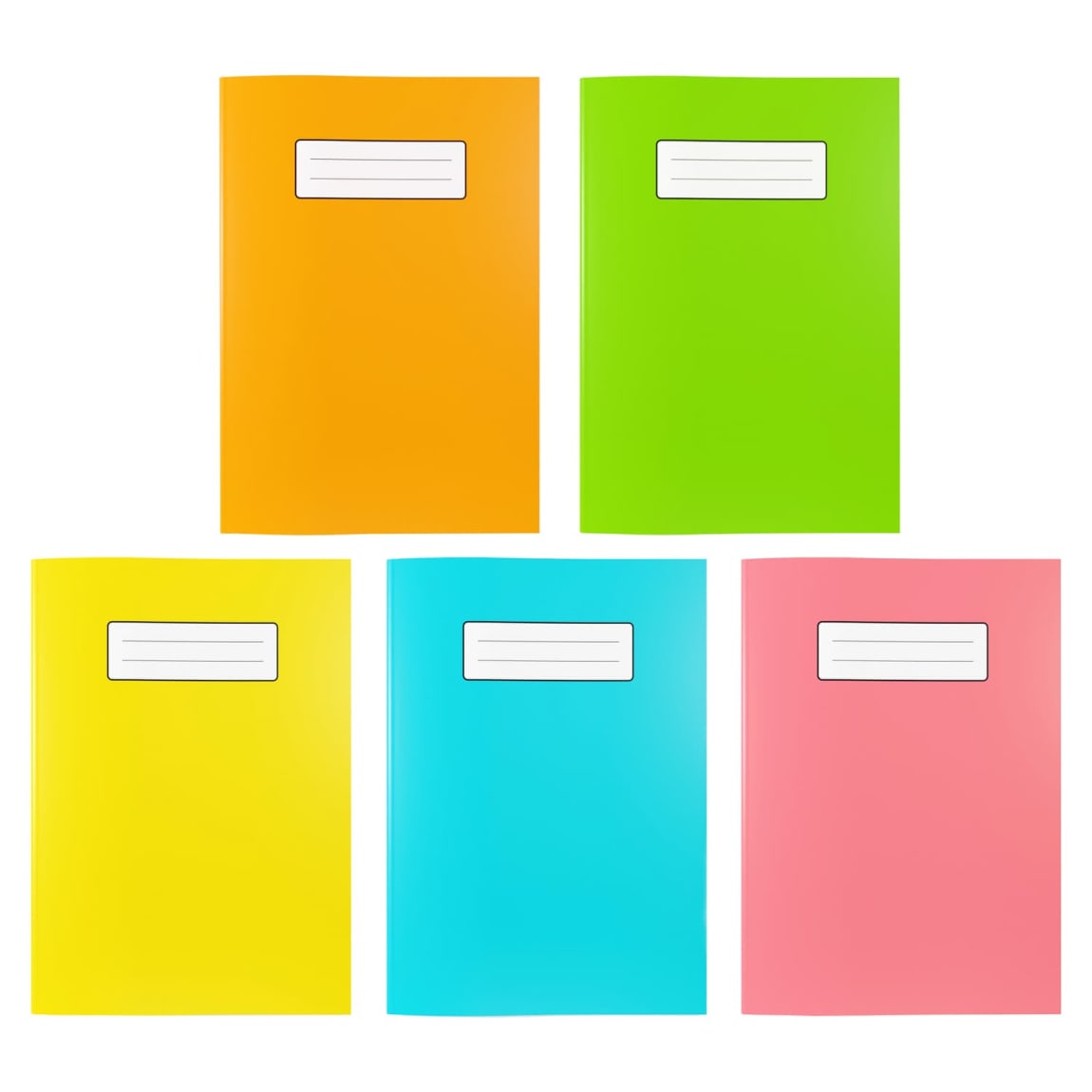 Silvine Exercise Book A4 - Assorted