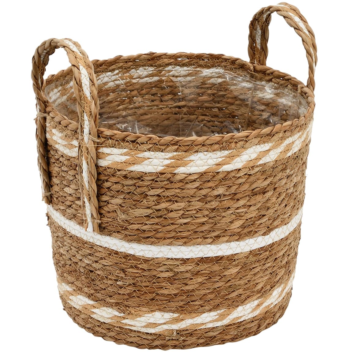 Coastal Paradise Natural Basket Planter