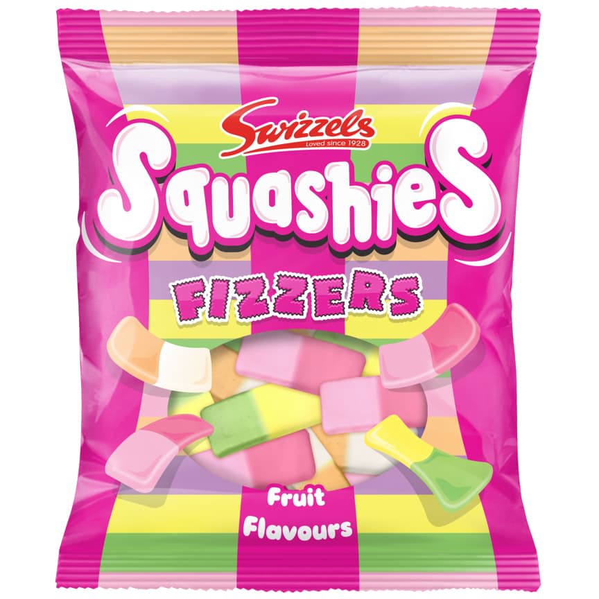 Swizzels Squashies Fizzers 120g
