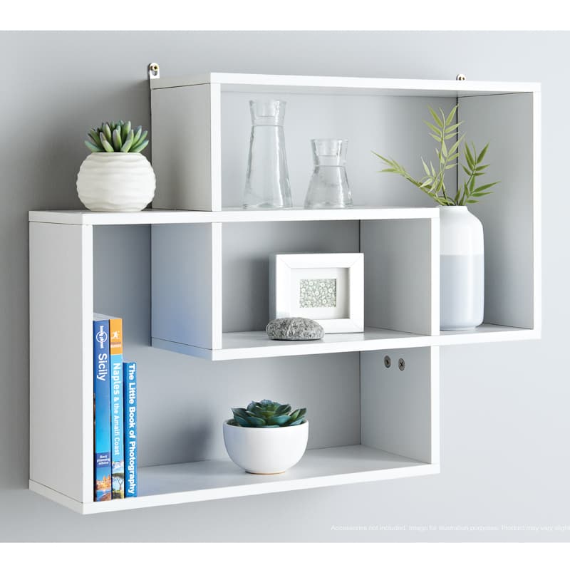 Lokken Display Wall Shelf - White