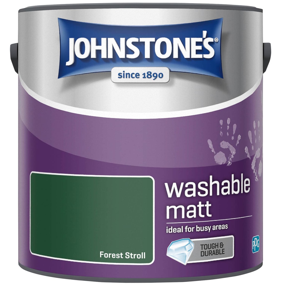 Johnstone's Paint Emulsion Washable - Forest Stroll 2.5L