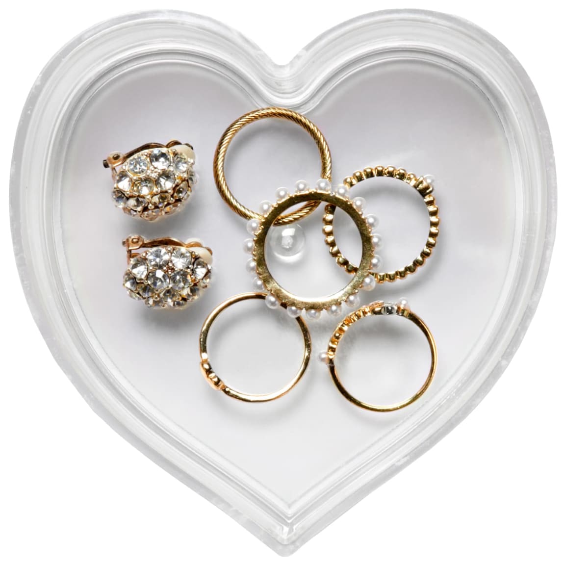 Heart Shaped Trinket Box
