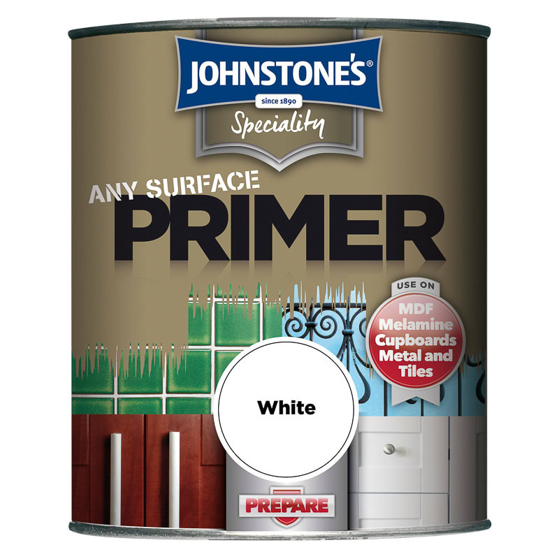Johnstone's Paint Any Surface Primer - White 750ml
