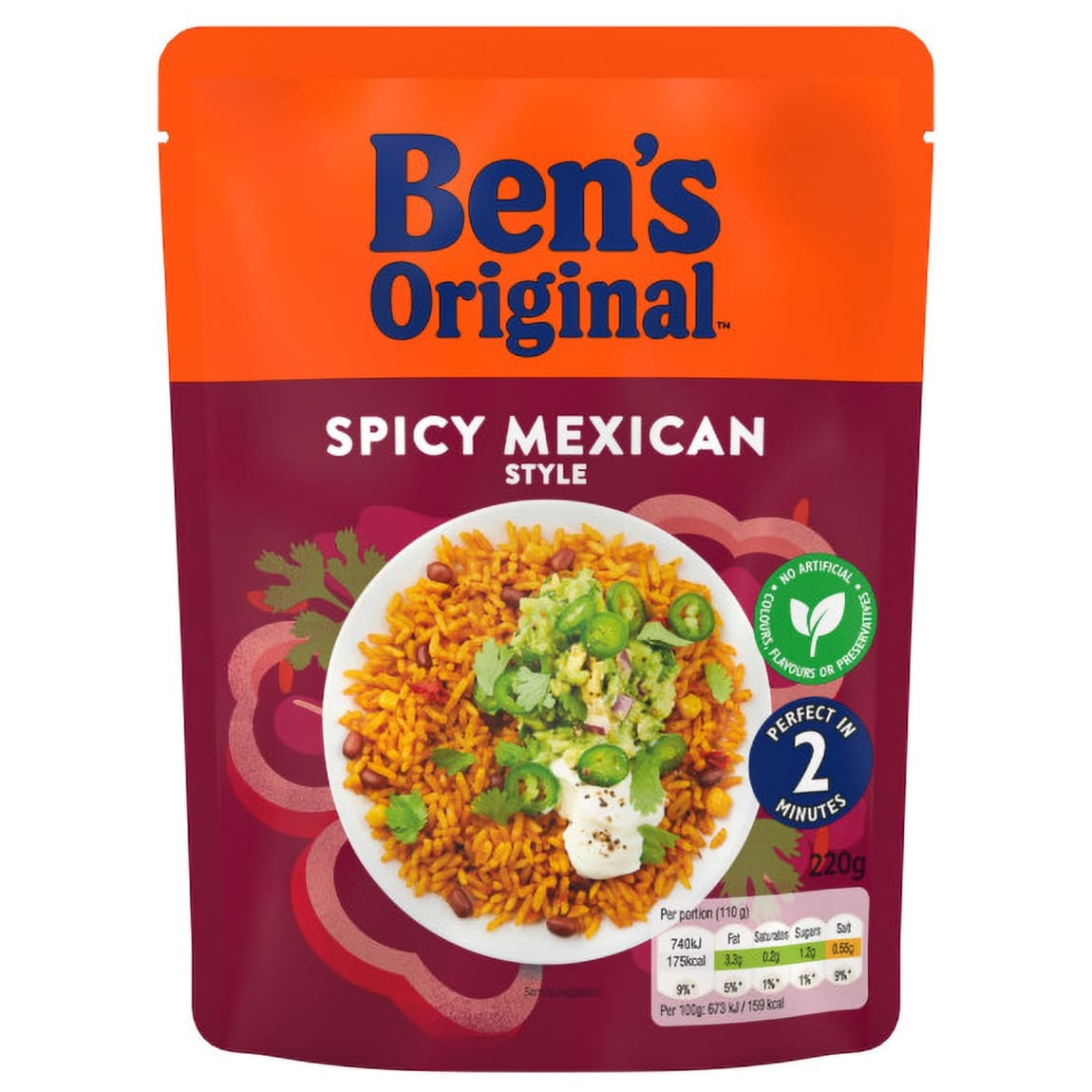 Ben's Original Rice 220g - Spicy Mexican
