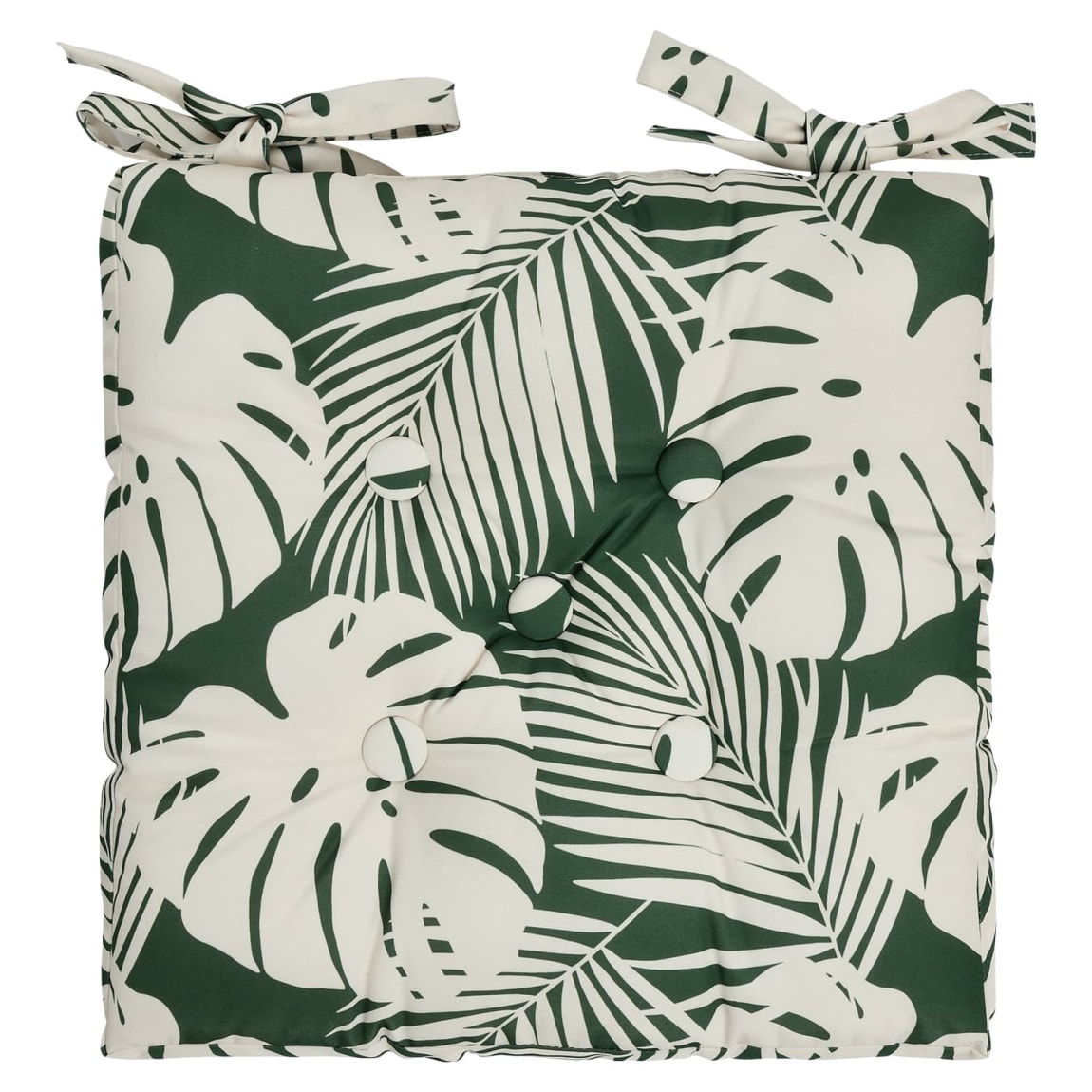 Printed Seat Pad - Green