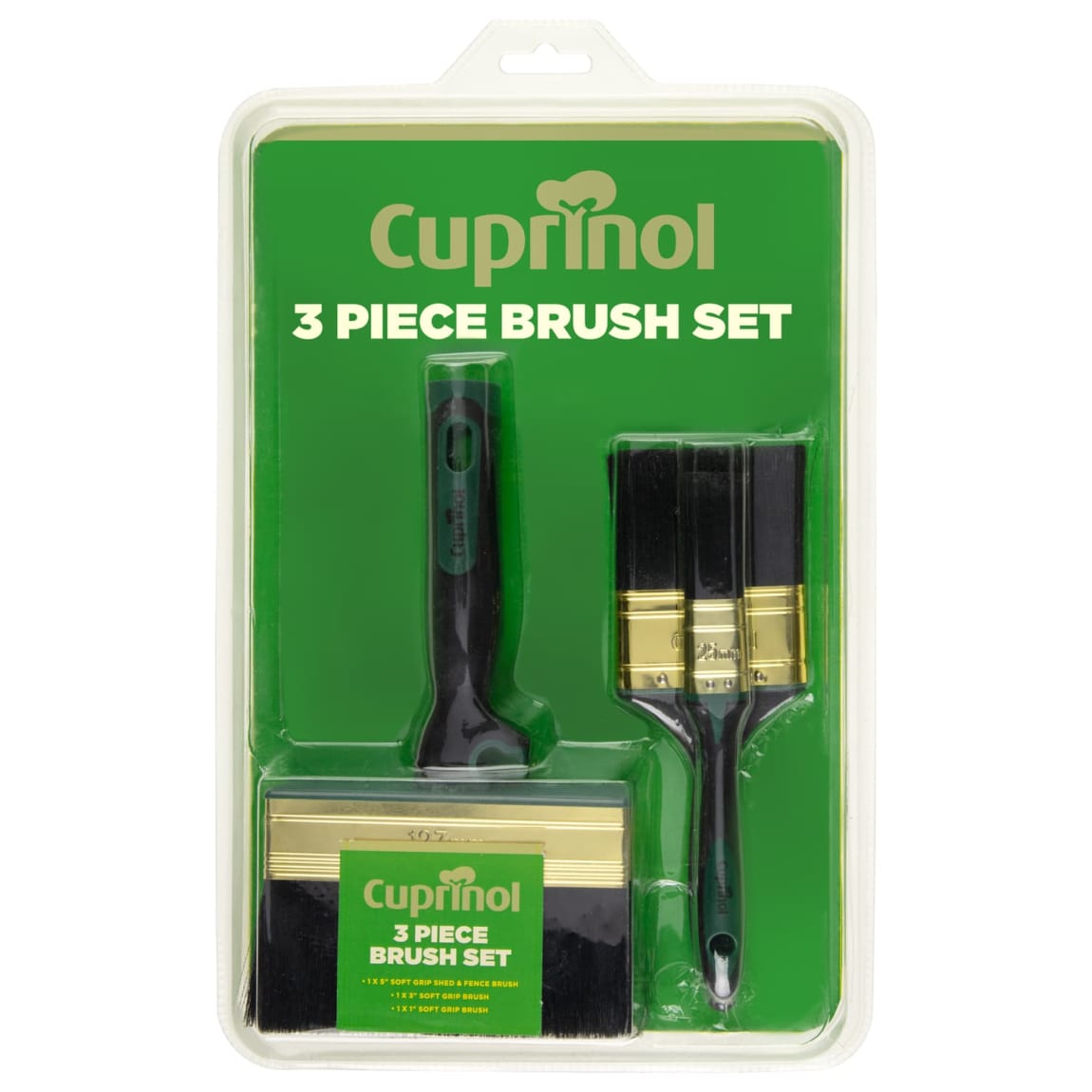 Cuprinol Brush Set 3pc