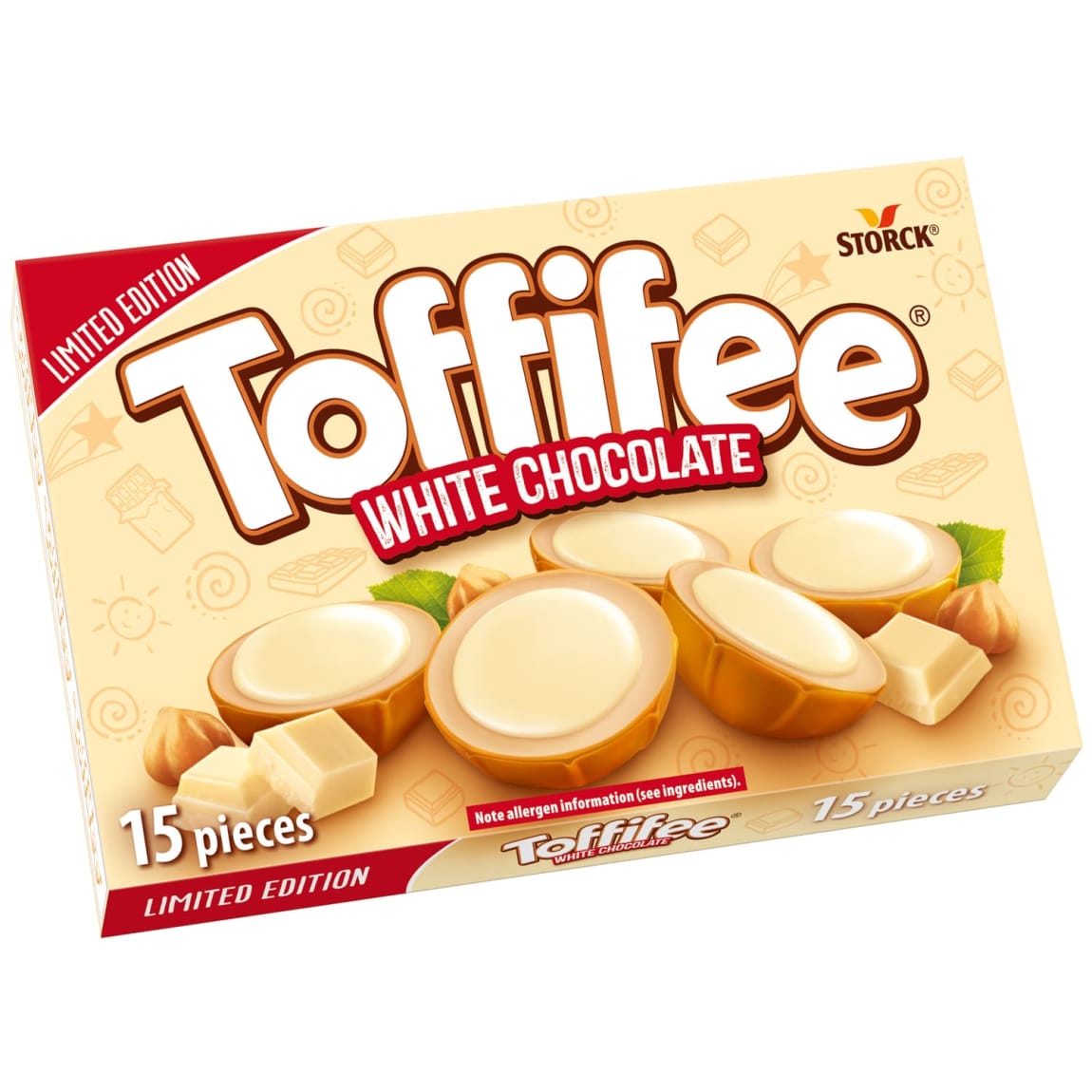 Toffifee White Chocolate 15pcs 125g