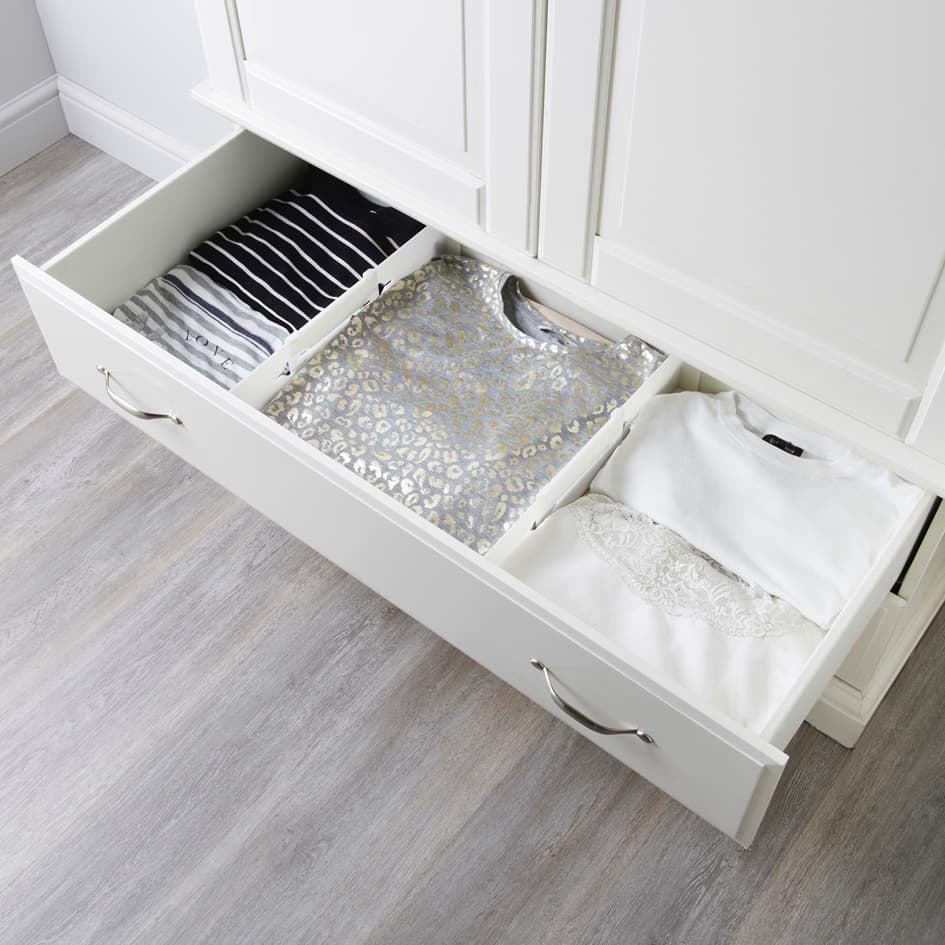 Home Essentials Drawer Dividers 2pk