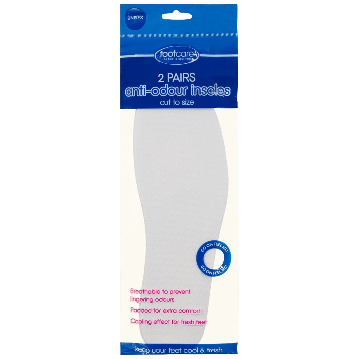 Anti-Odour Insoles 2pk