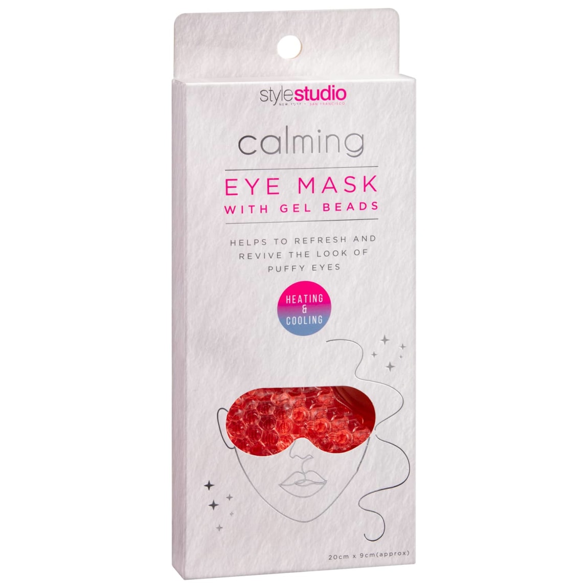 Style Studio Beaded Eye Mask