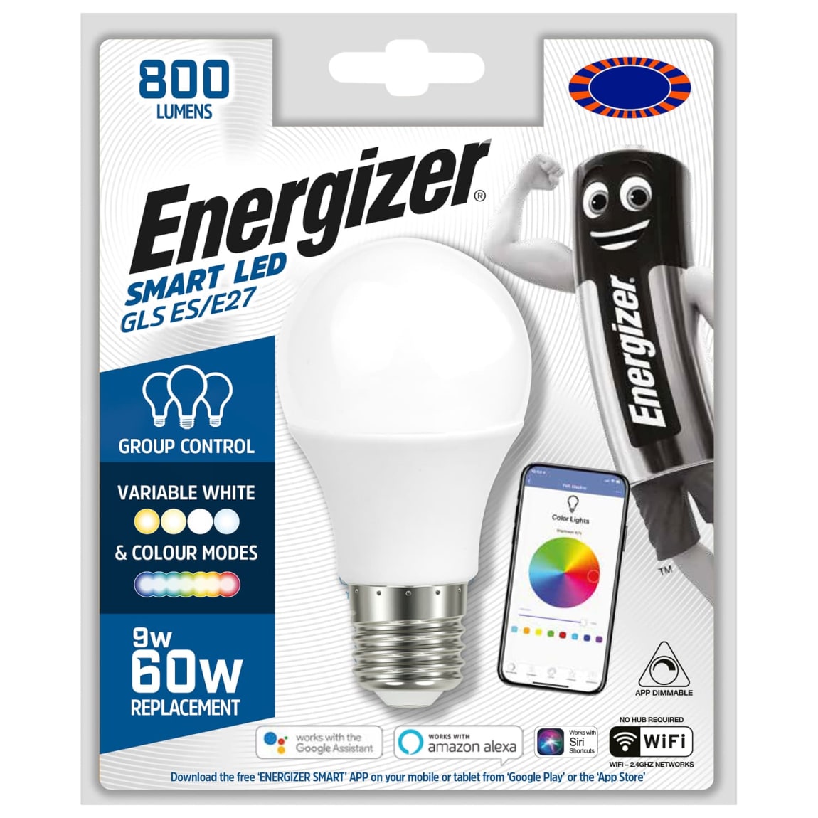Energizer Smart LED Bulb ES-E27