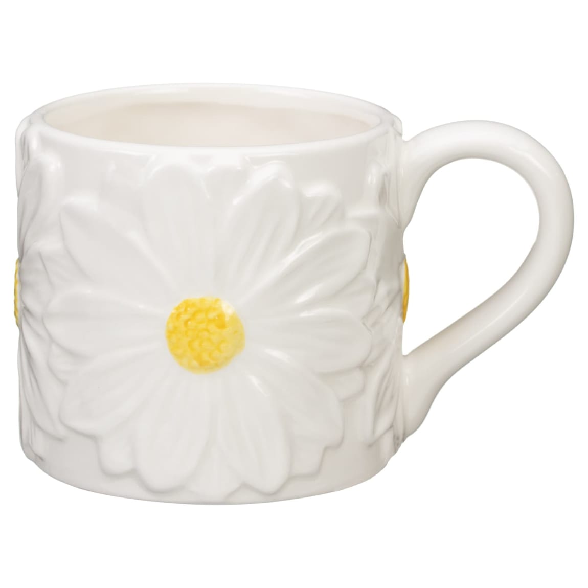 Daisy Mug - White