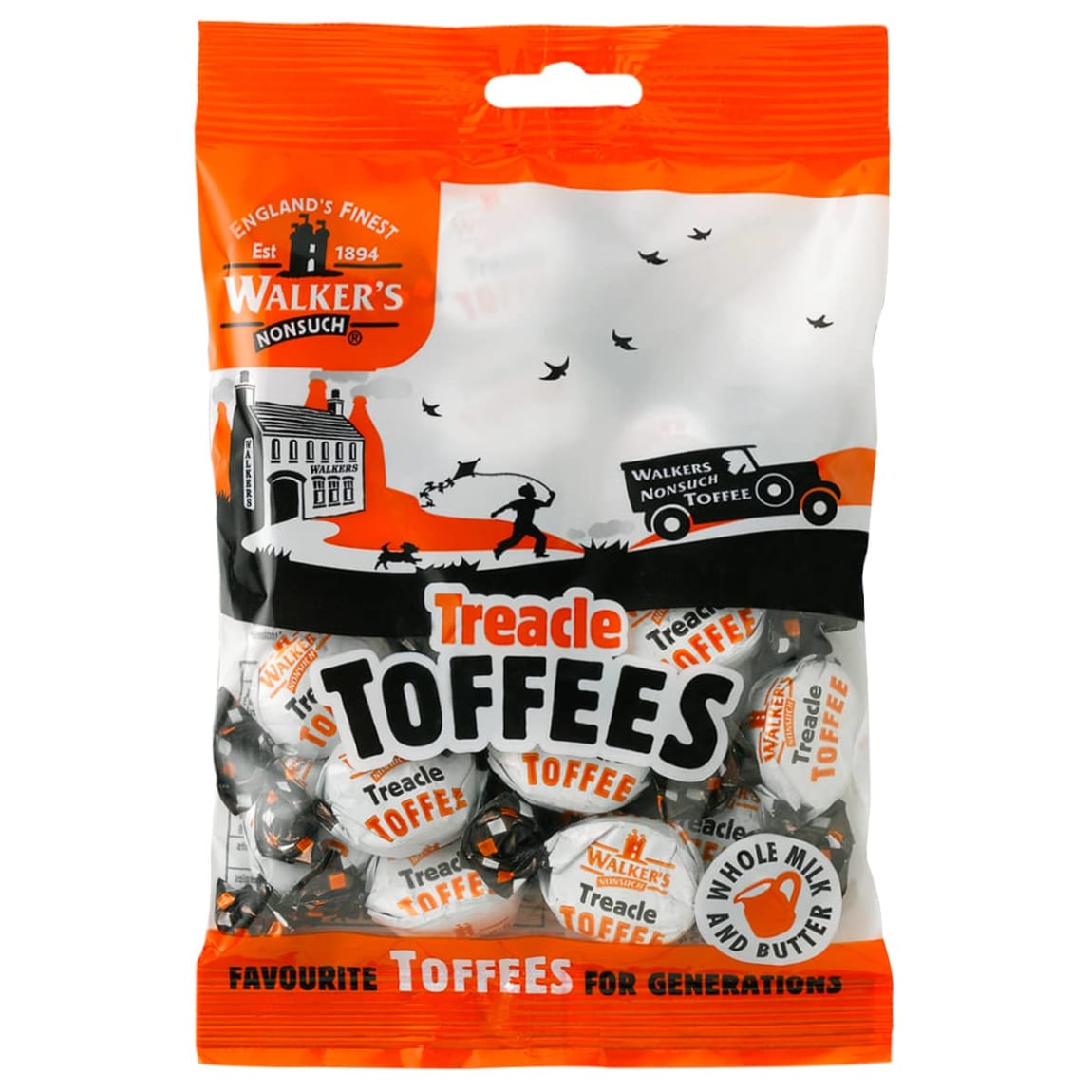 Walkers Treacle Toffees 150g