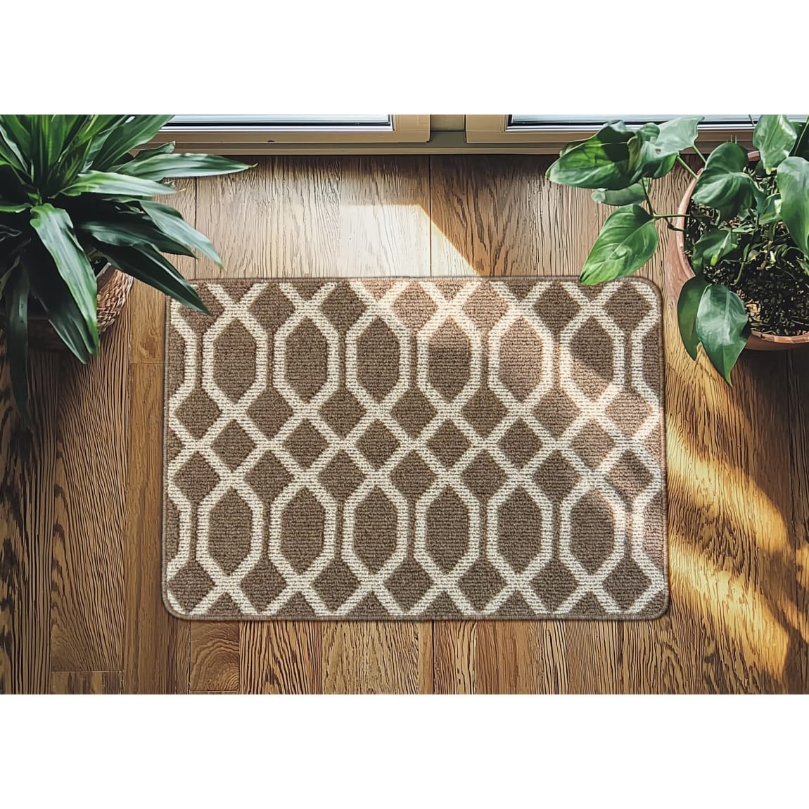 Buddy Geo Mat - Beige
