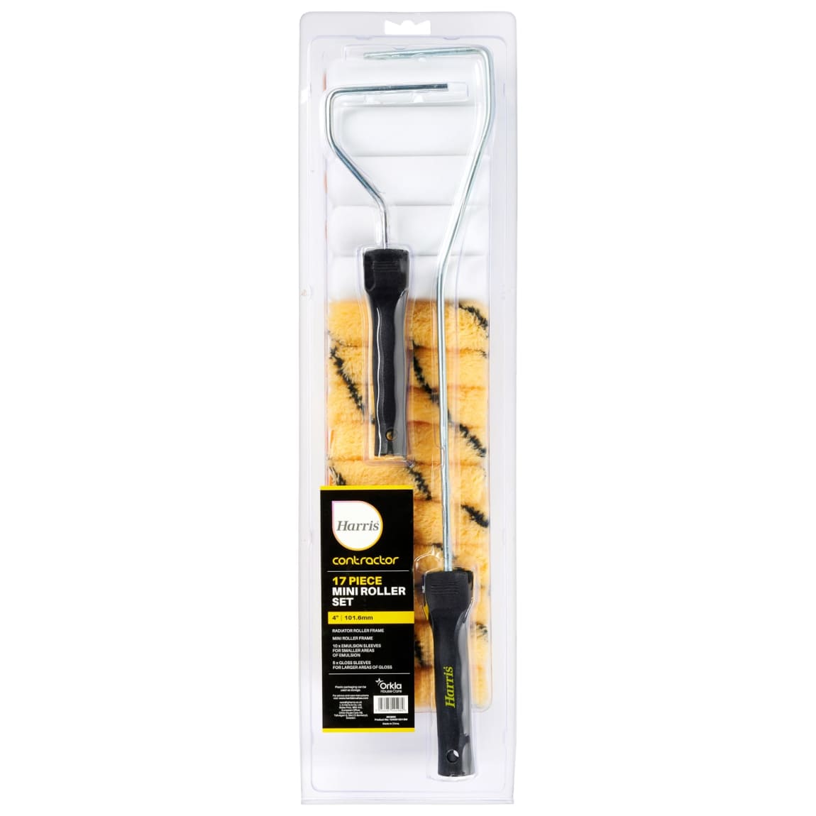 Harris 17 Piece Mini Roller Set