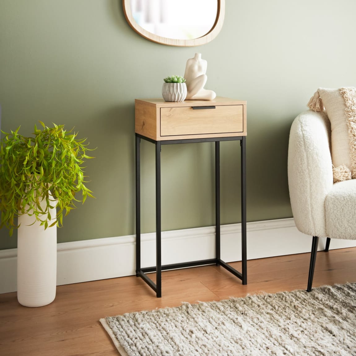 Kansas Side Table With Drawer