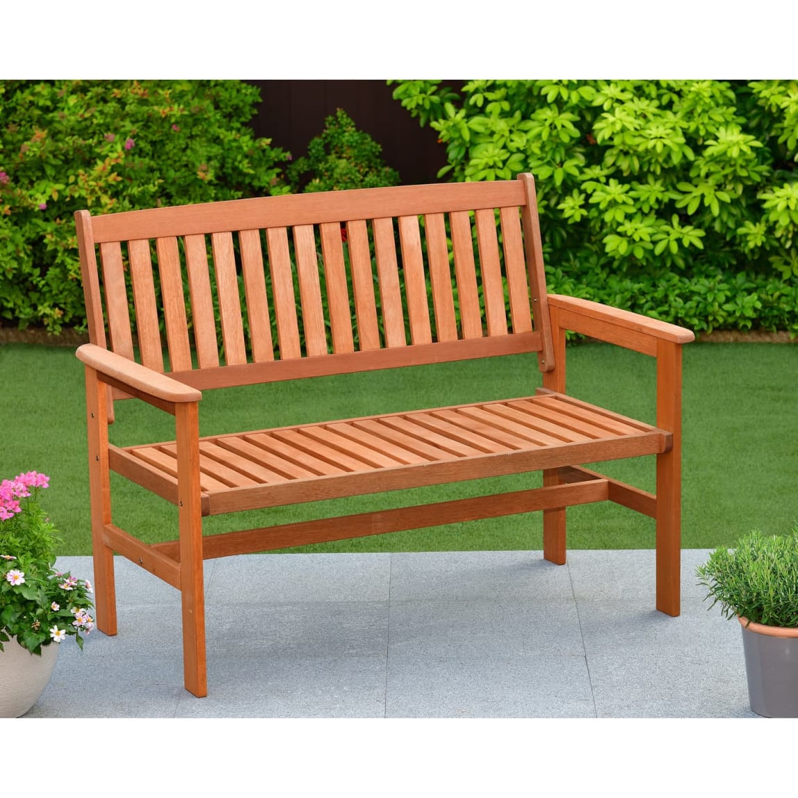 Jakarta Solid Wood Garden Bench