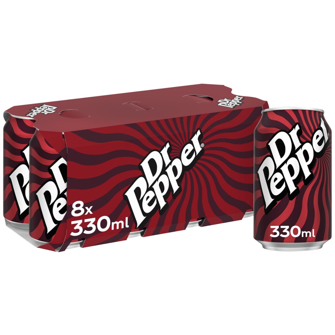 Dr Pepper Cans 8 x 330ml