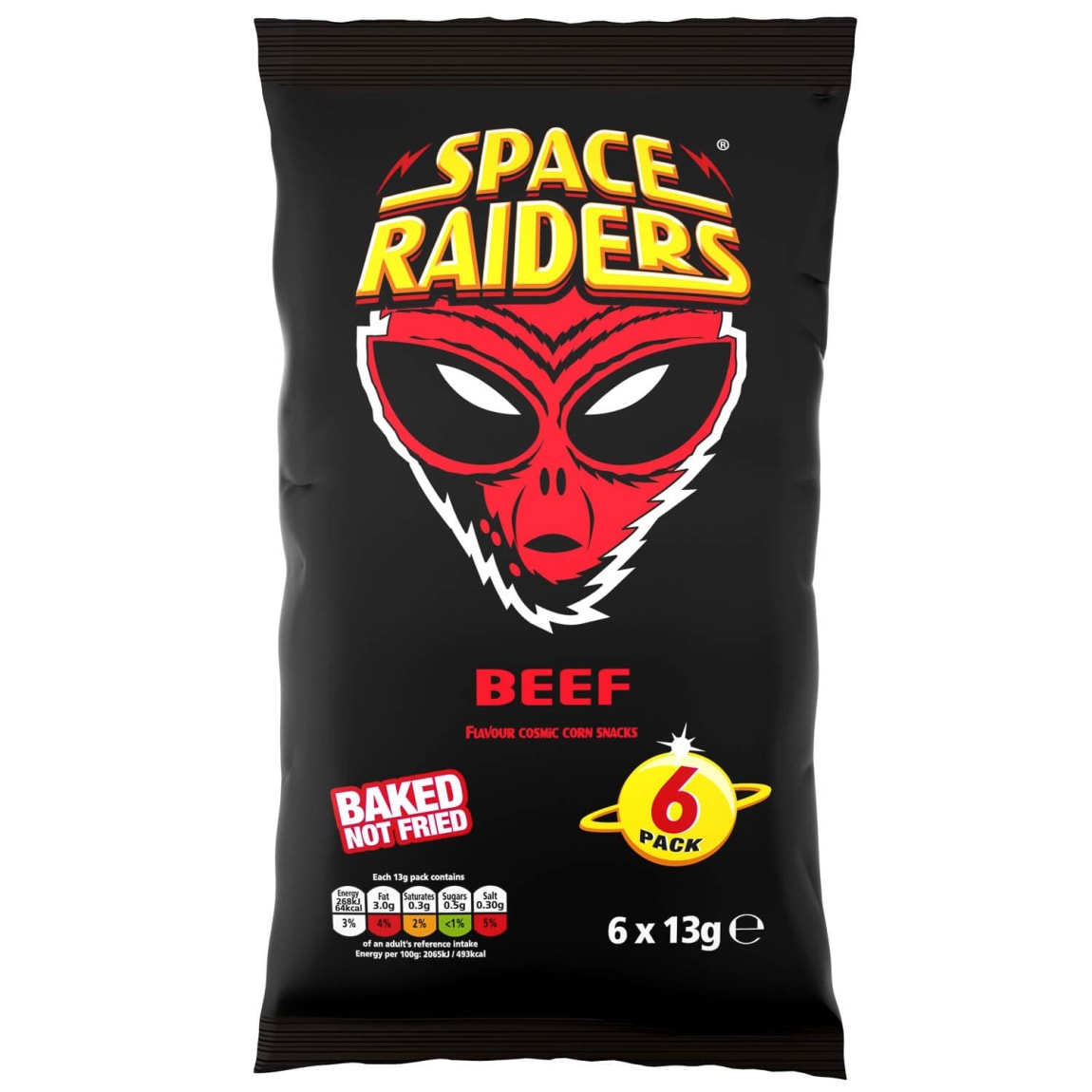 Space Raiders 6pk - Beef