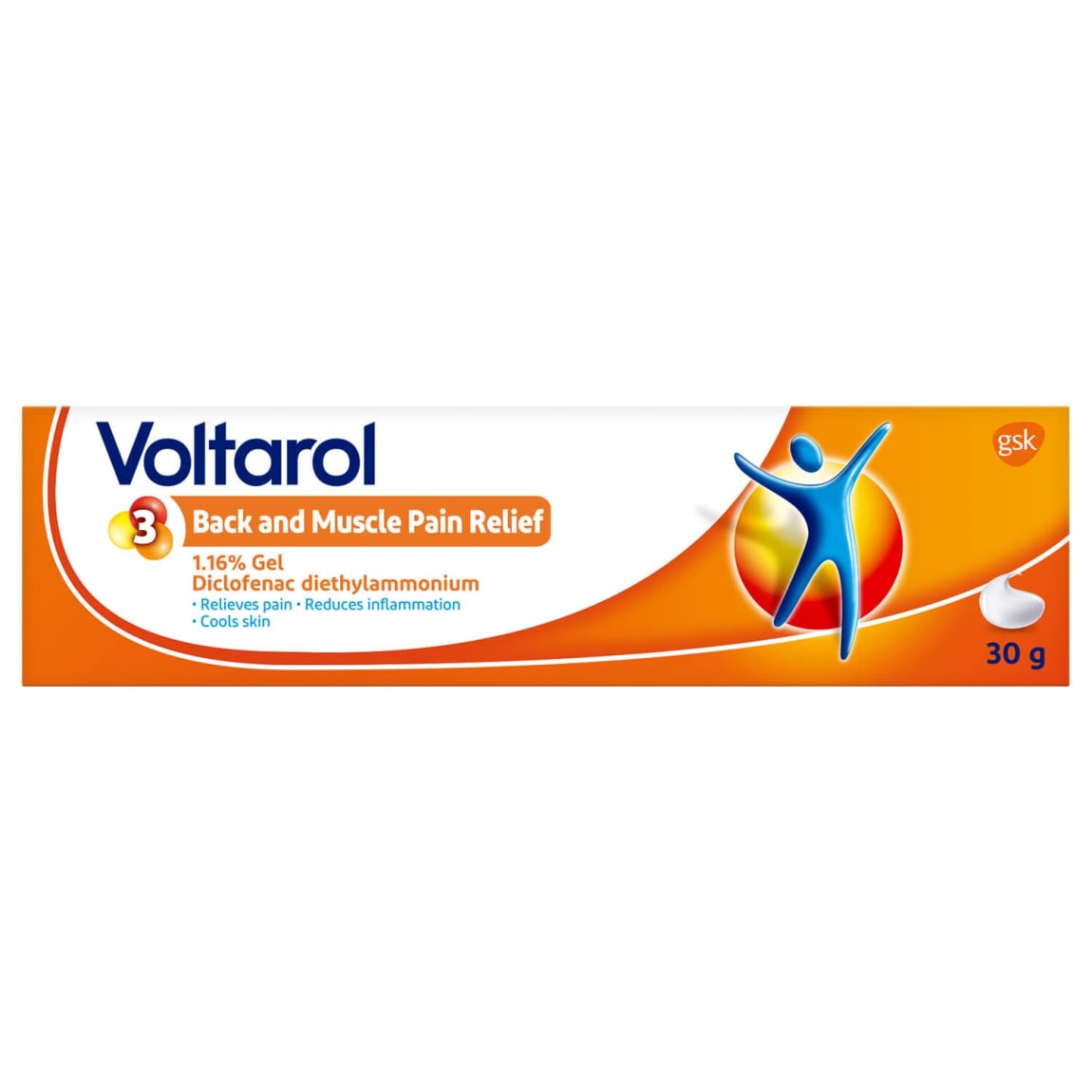 Voltarol Back and Muscle Pain Relief