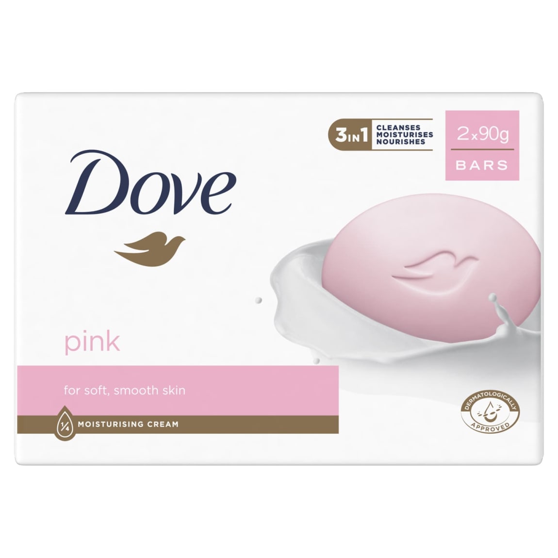 Dove Beauty Pink Soap 2pk