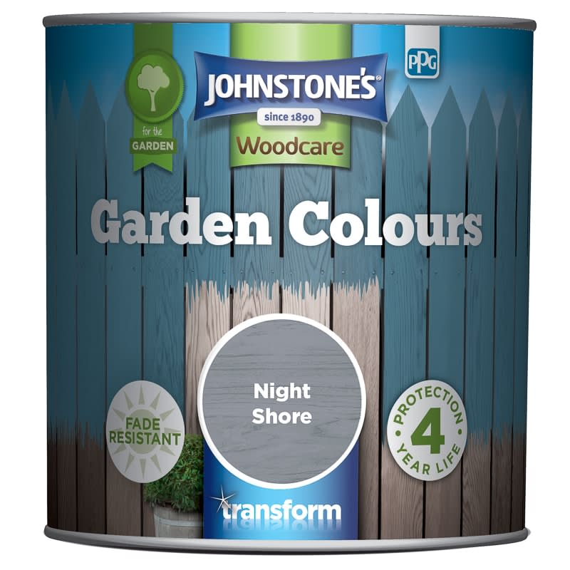 Johnstone's Paint Woodcare Garden Colours - Night Shore 1L