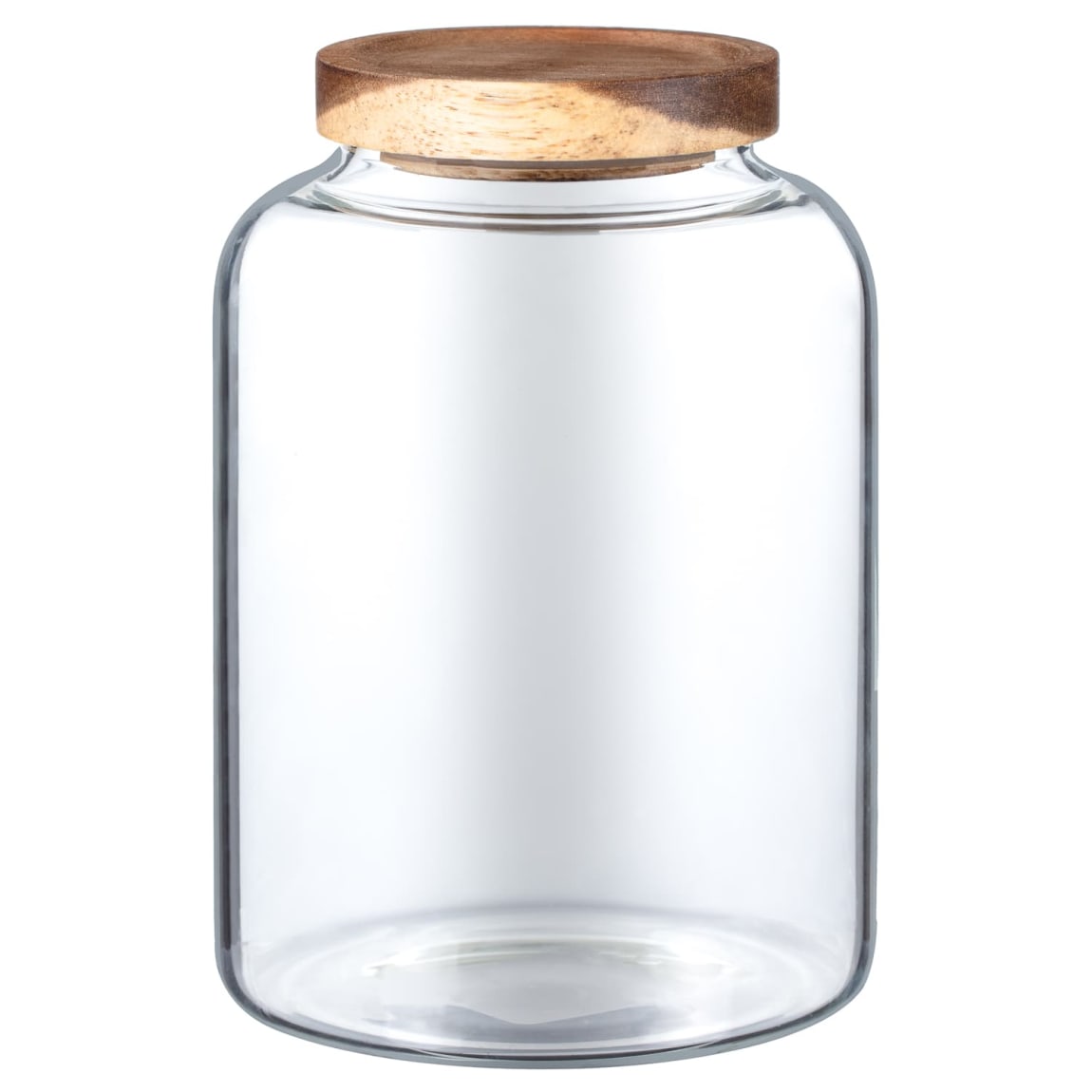 Homestead Large Airtight Glass Jar with Acacia Lid
