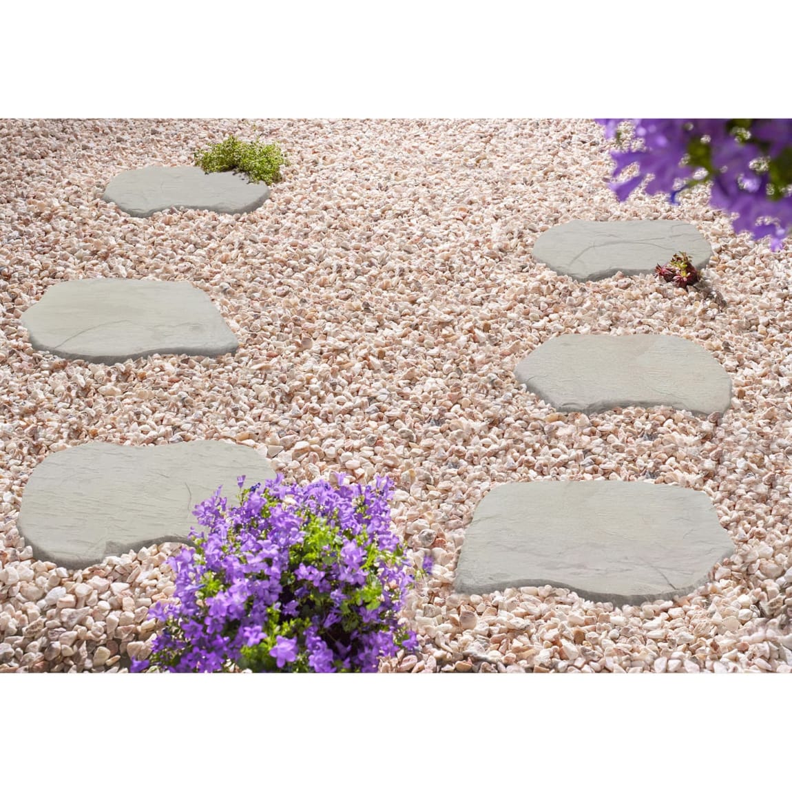 Natural Random Stepping Stone 400 x 300mm - Lakefell Grey