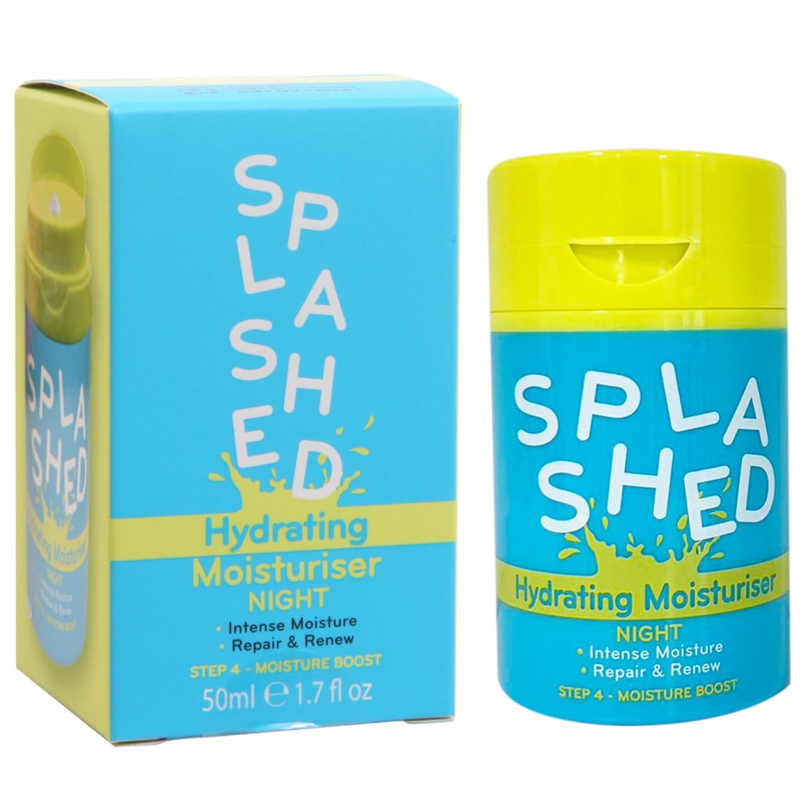 Splashed Hydrating Night Moisturiser 50ml