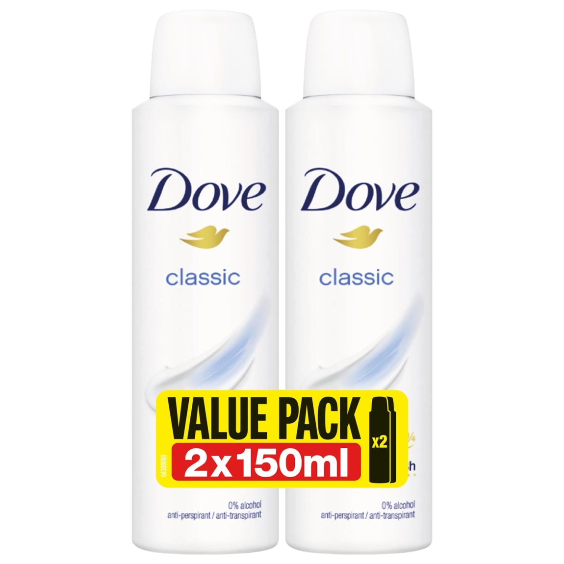 Dove Antiperspirant Value Pack 2 x 150ml