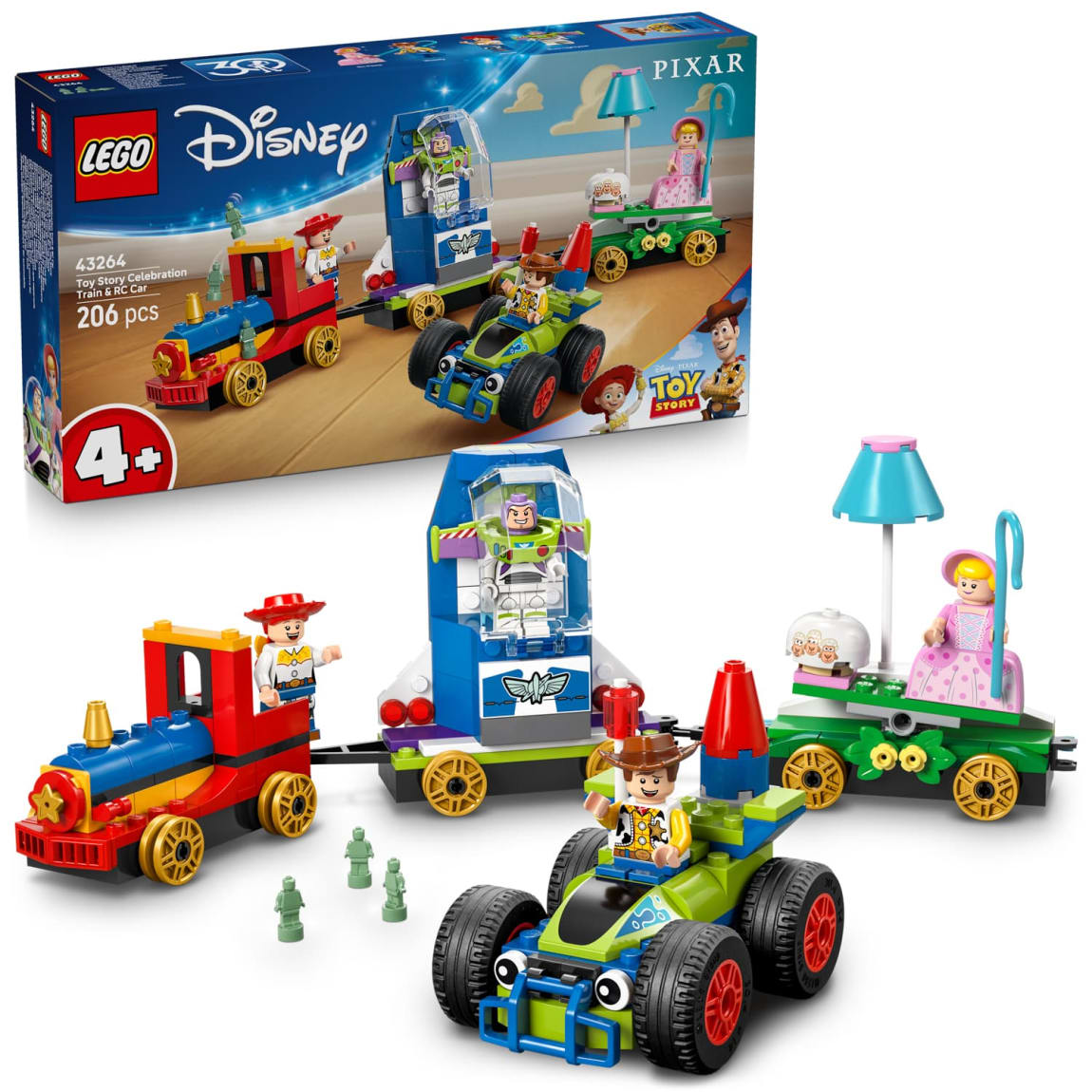 LEGO Disney Toy Story Celebration Train & RC Car