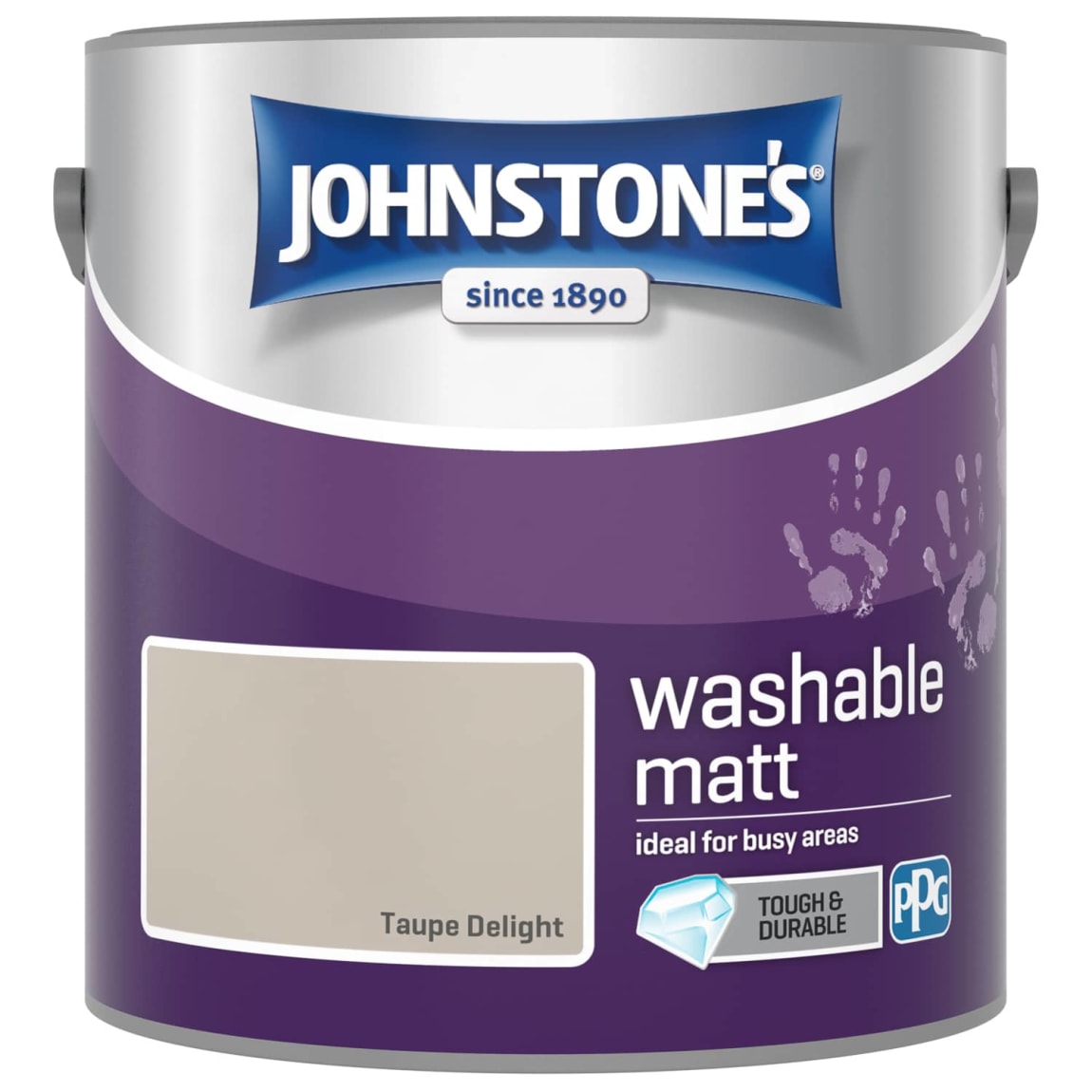 Johnstone's Washable Matt Paint - Taupe Delight 2.5L