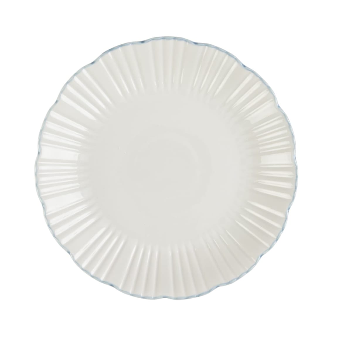Blue Rim Side Plate